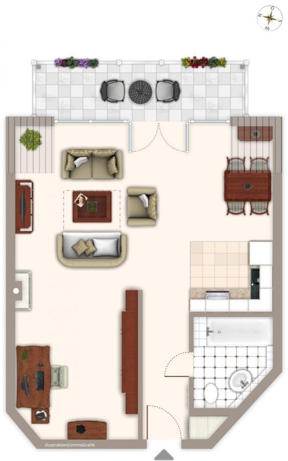 Arkonablick 33 Meerblick Premium Loft Villa Breege Exteriör bild